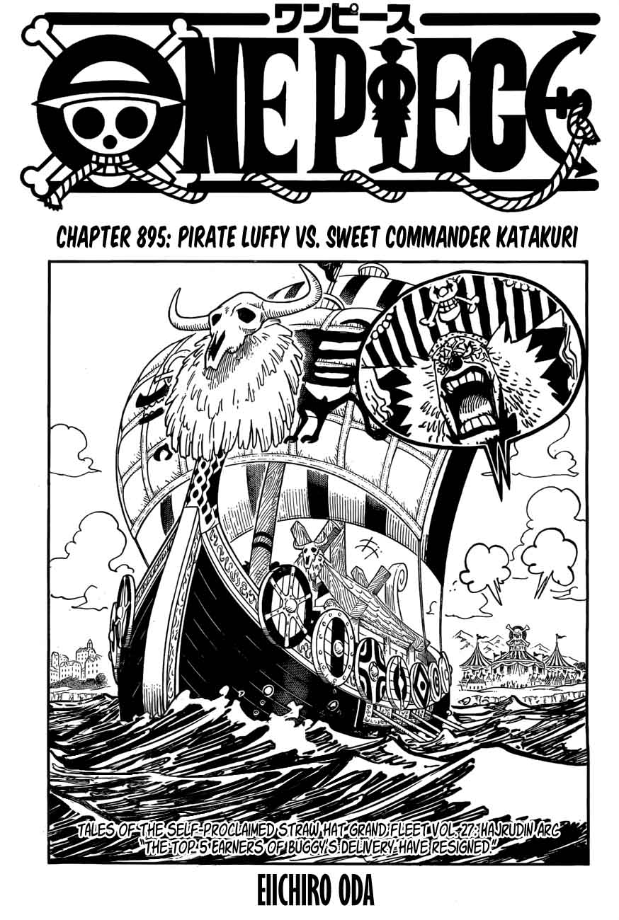 One Piece, Chapter 895 image 001