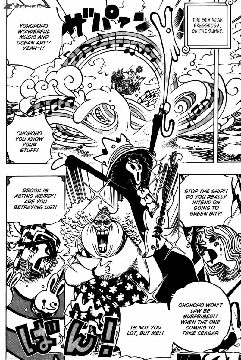 One Piece, Chapter 722 image 015