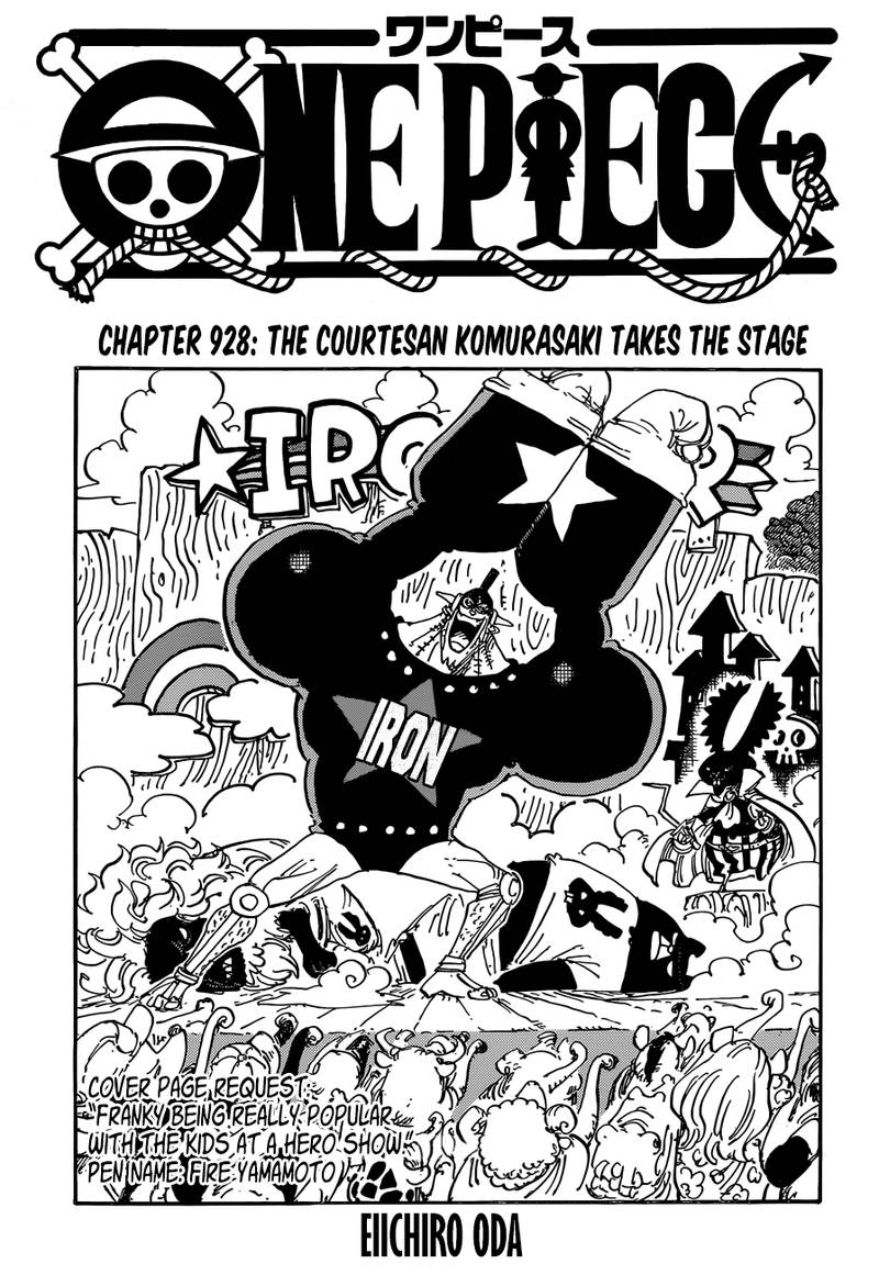 One Piece, Chapter 928 image 003