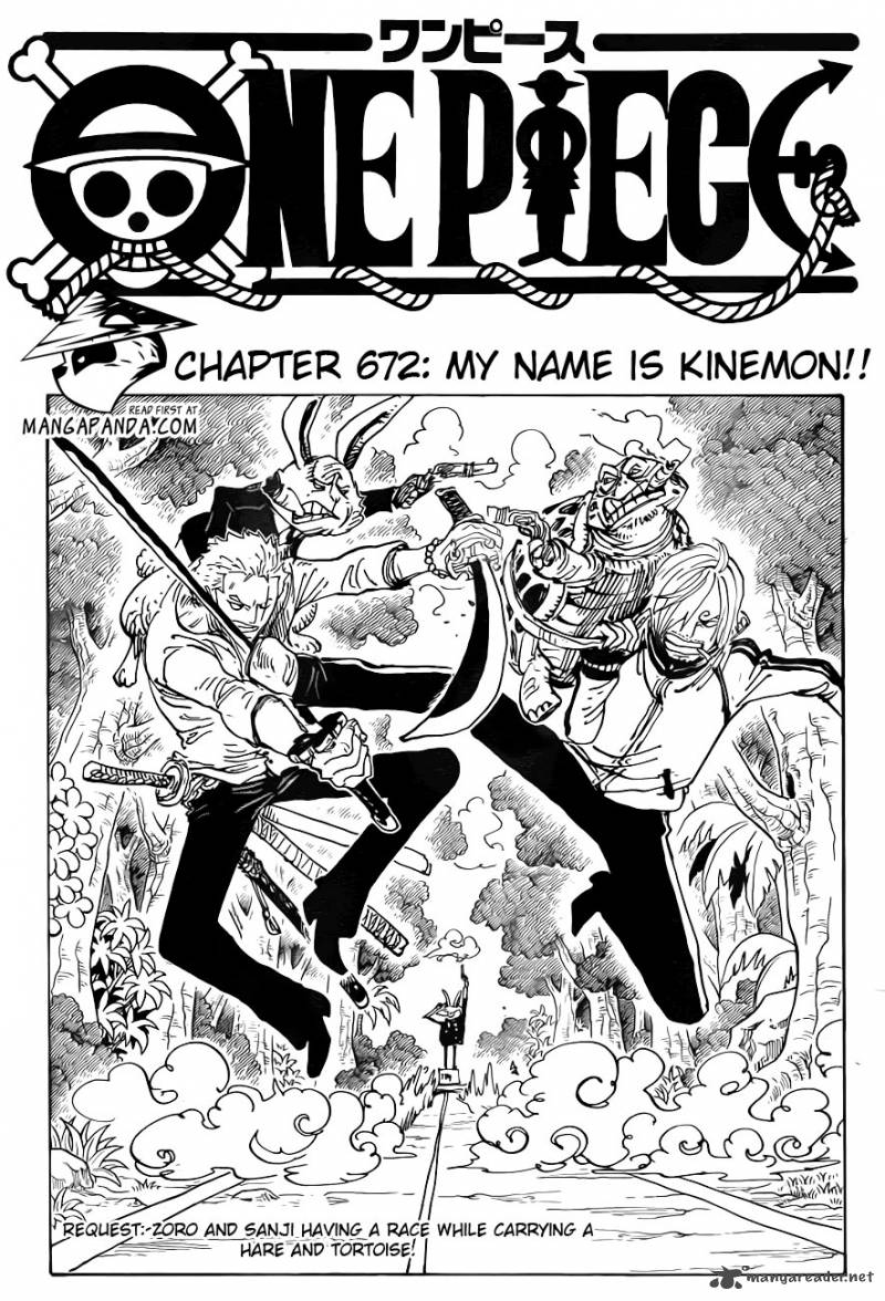 One Piece, Chapter 672 image 001