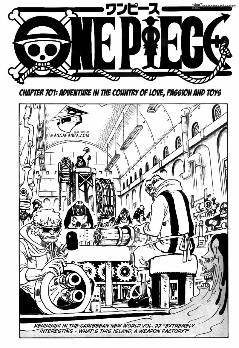 One Piece, Chapter 701 image 003