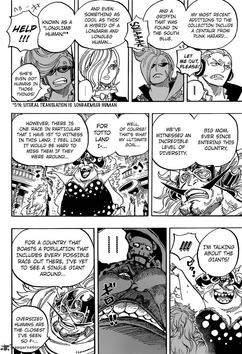 One Piece, Chapter 847 image 008