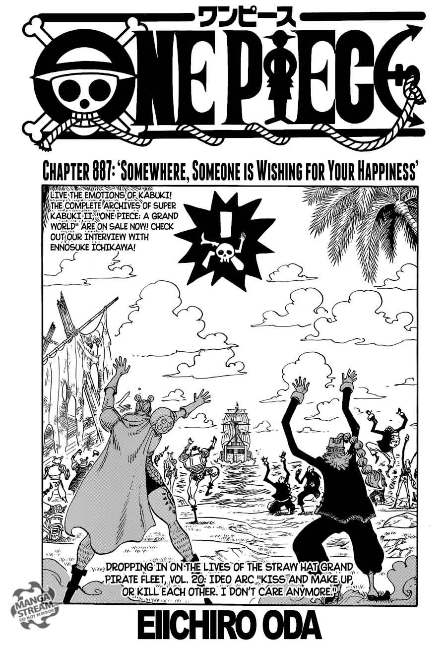 One Piece, Chapter 887 image 001
