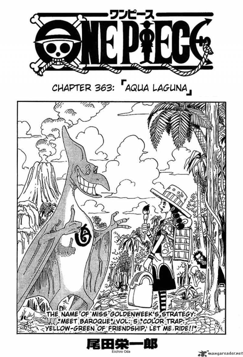 One Piece, Chapter 363 image 001