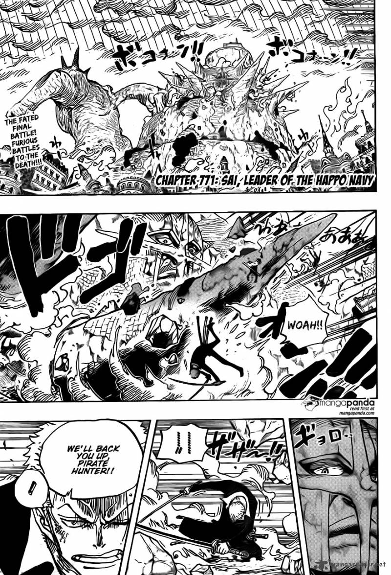 One Piece, Chapter 771 image 004