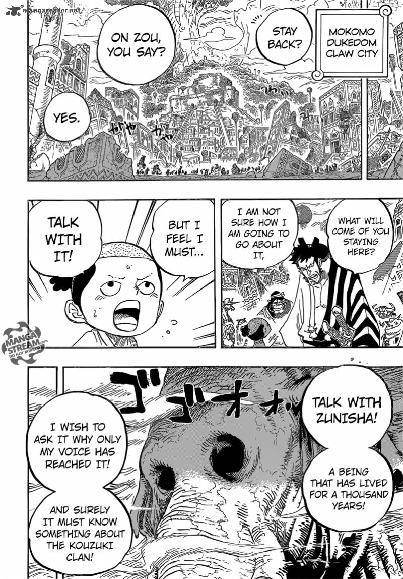 One Piece, Chapter 822 image 006