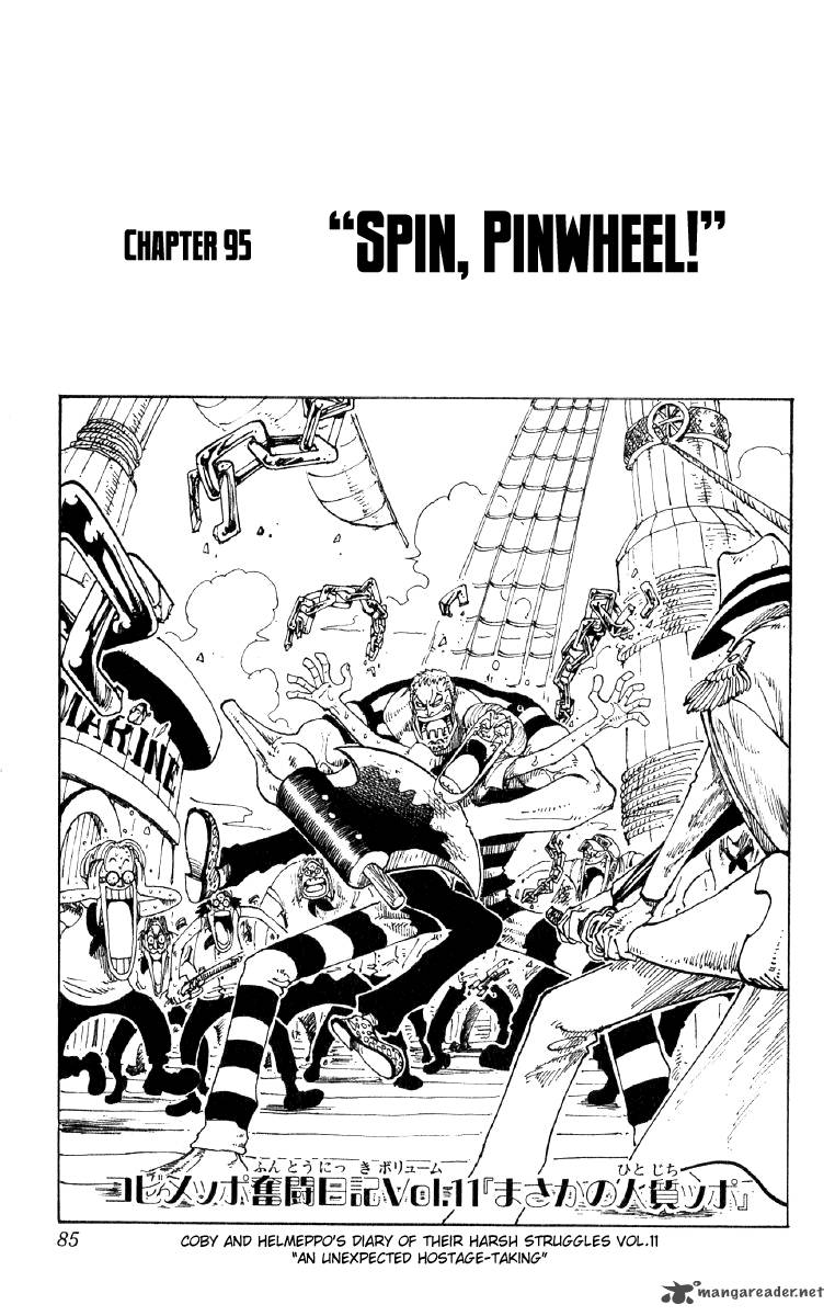 One Piece, Chapter 95 image 001