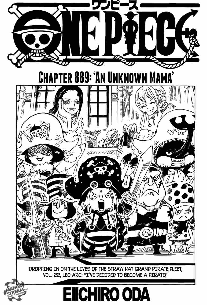 One Piece, Chapter 889 image 001