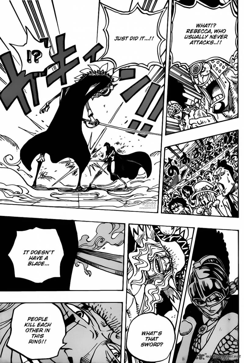 One Piece, Chapter 739 image 015