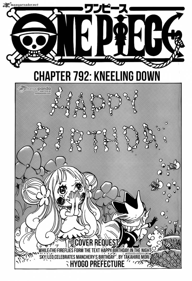 One Piece, Chapter 792 image 001