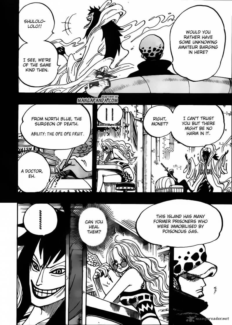 One Piece, Chapter 666 image 006