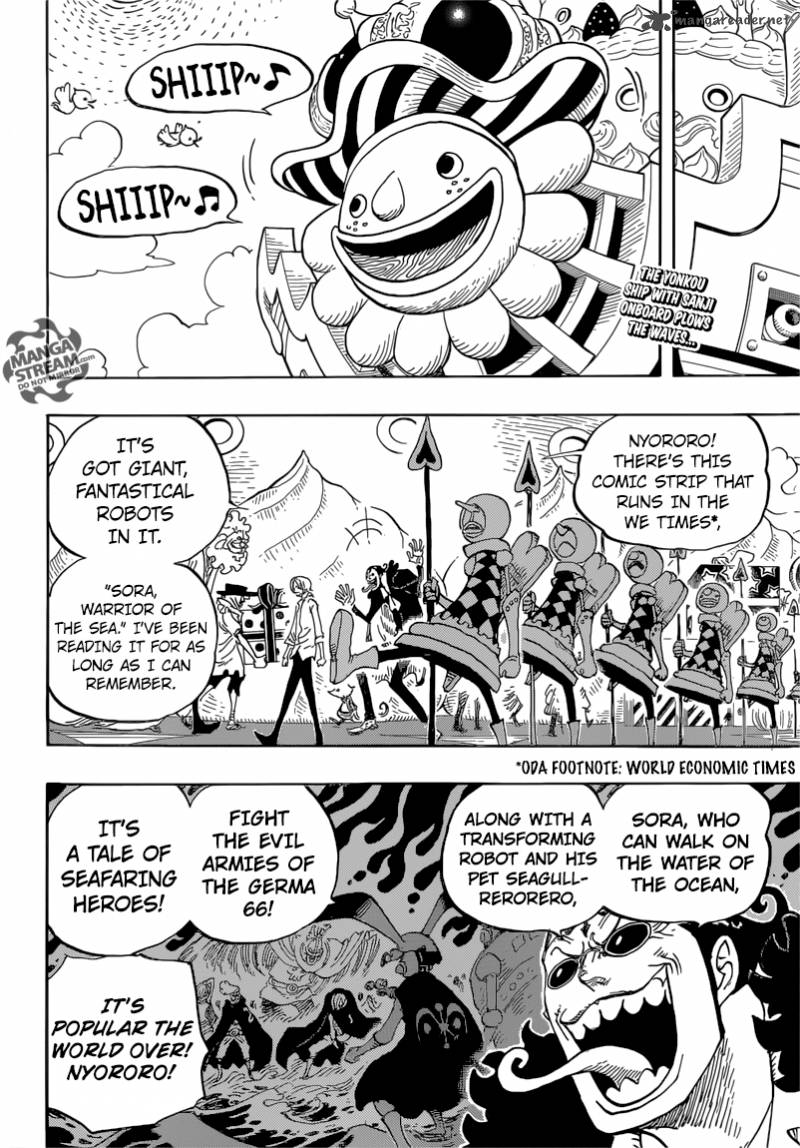 One Piece, Chapter 825 image 004