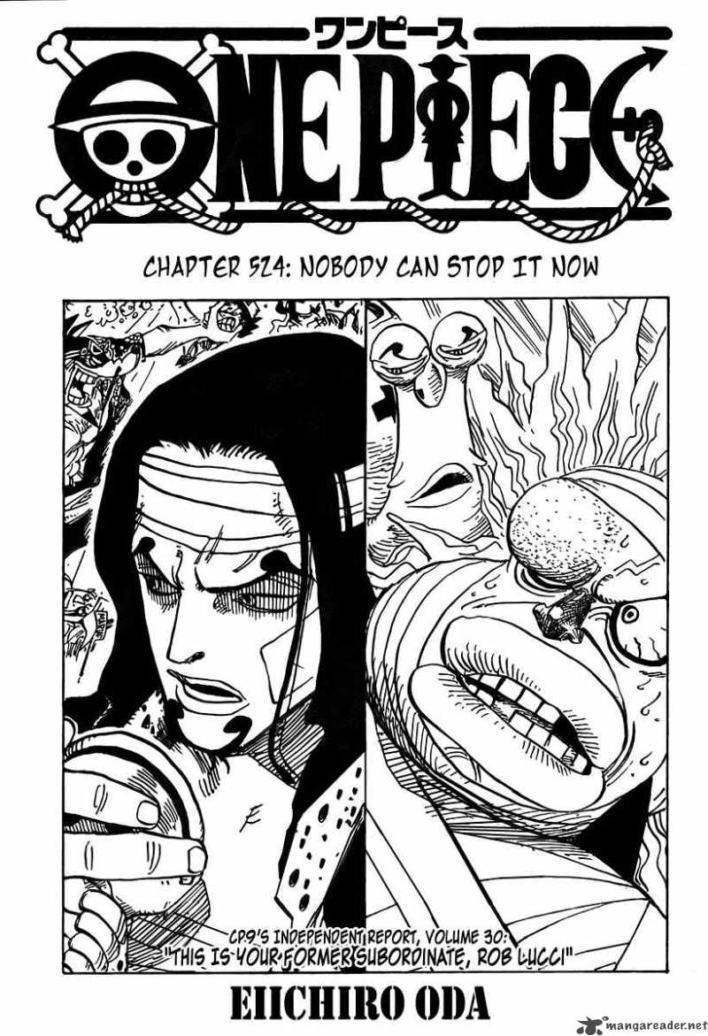 One Piece, Chapter 524 image 001