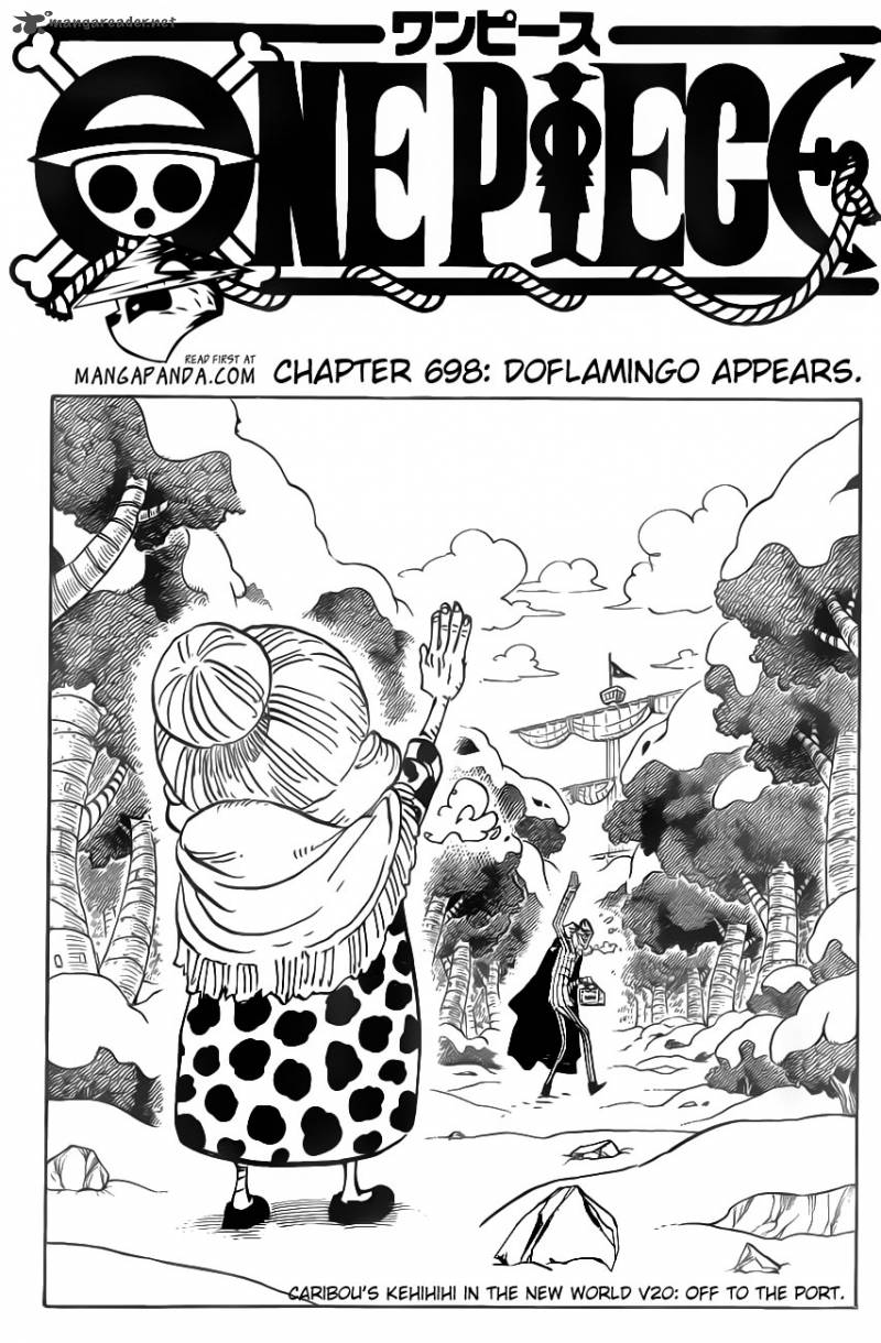 One Piece, Chapter 698 image 003