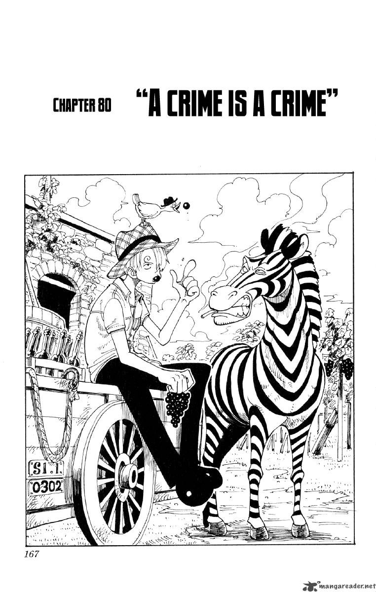 One Piece, Chapter 80 image 001