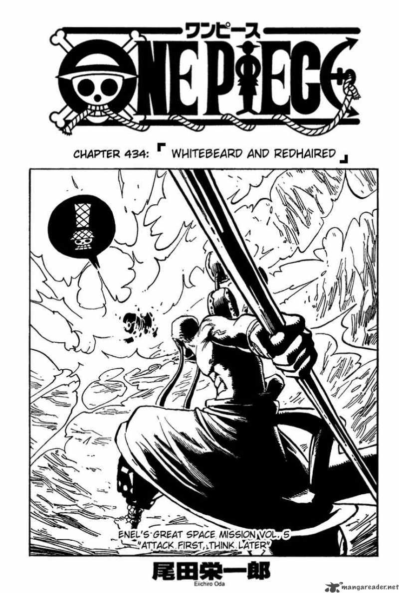 One Piece, Chapter 434 image 001