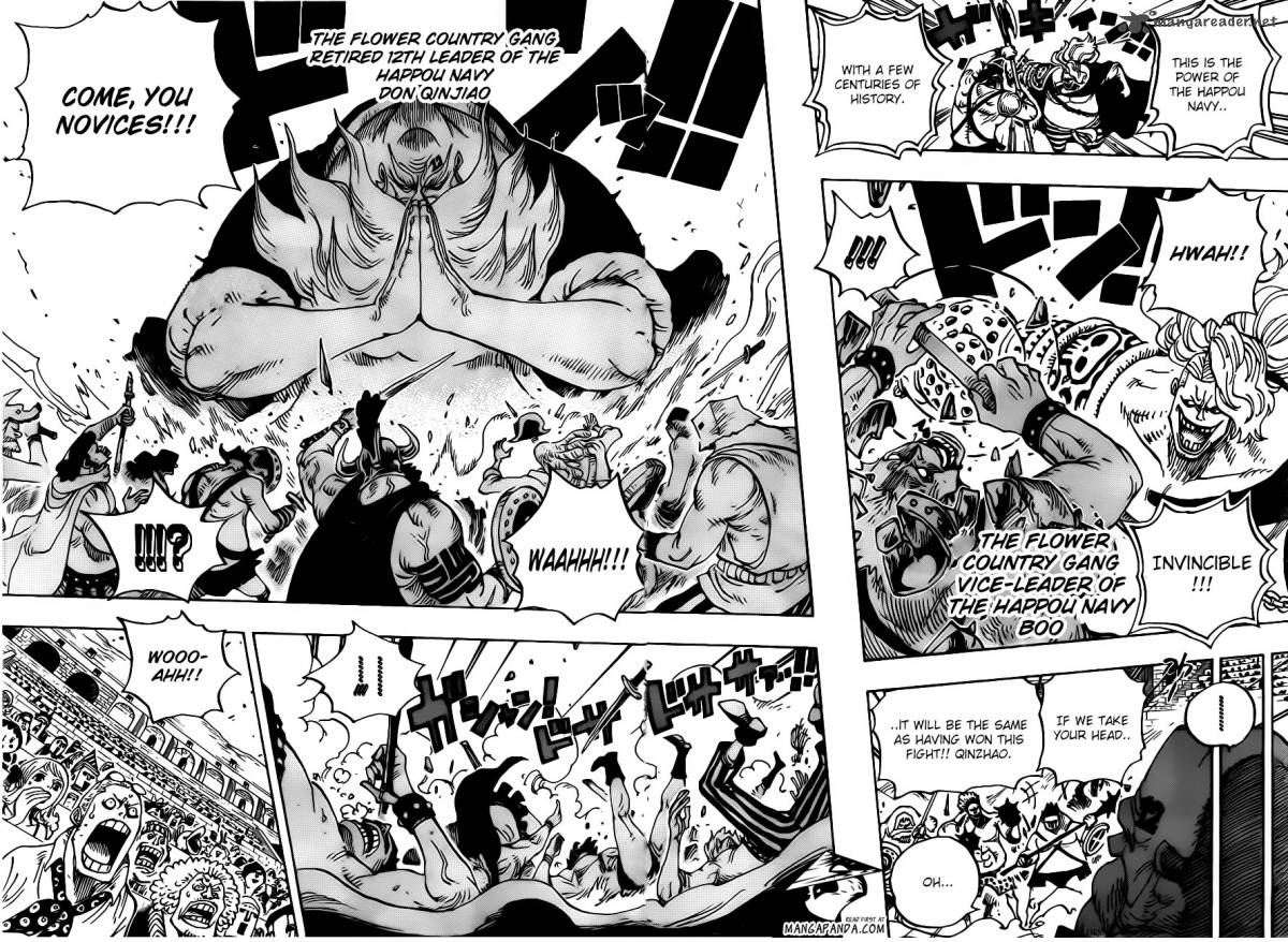 One Piece, Chapter 715 image 009