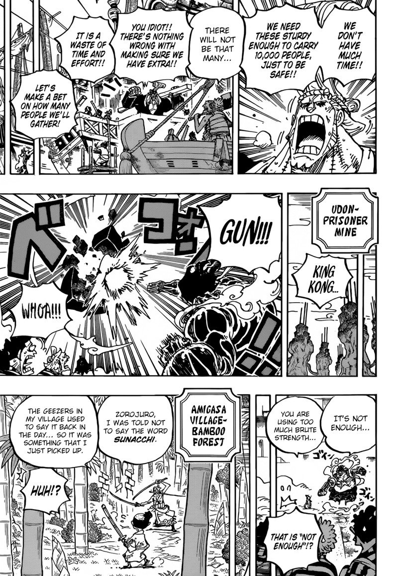 One Piece, Chapter 955 image 009