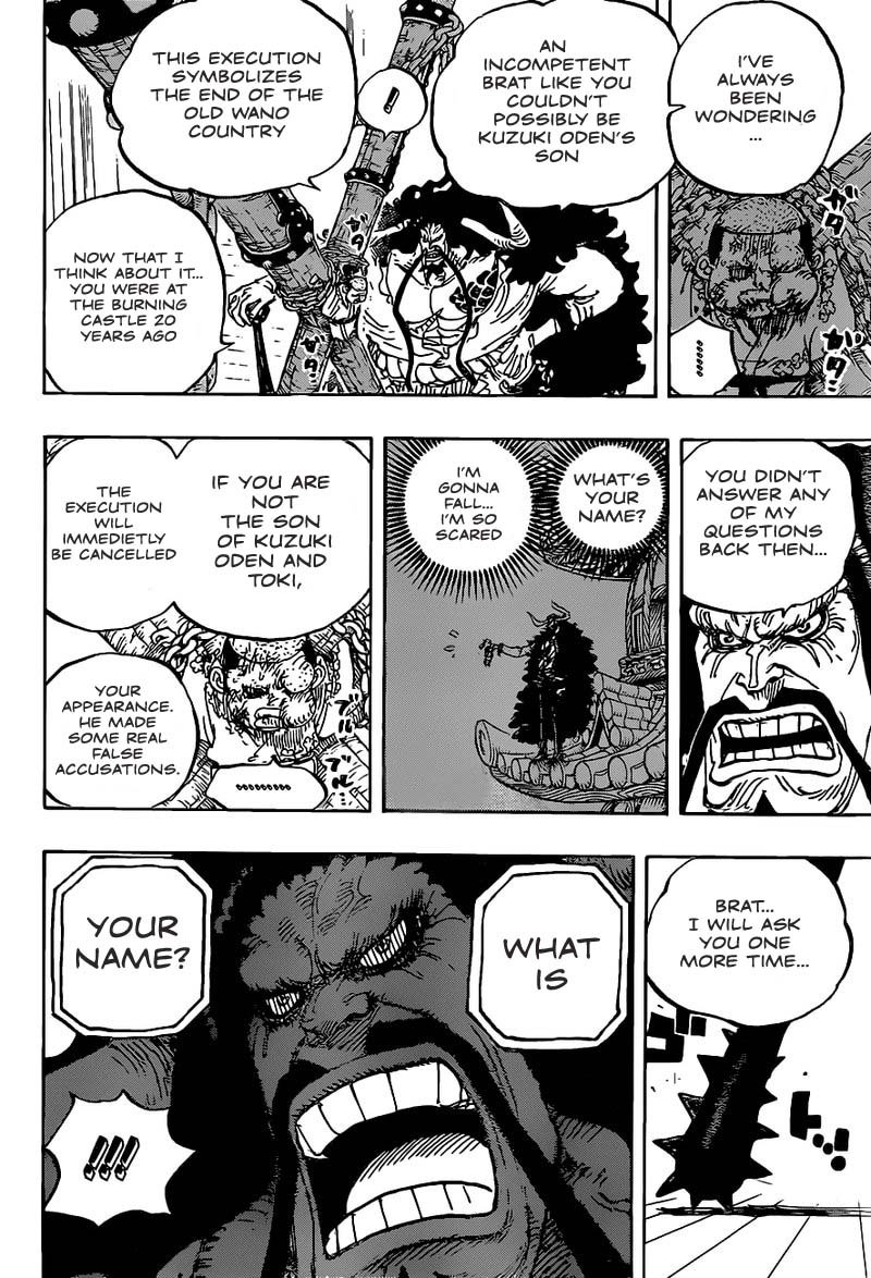 One Piece, Chapter 986 image 007