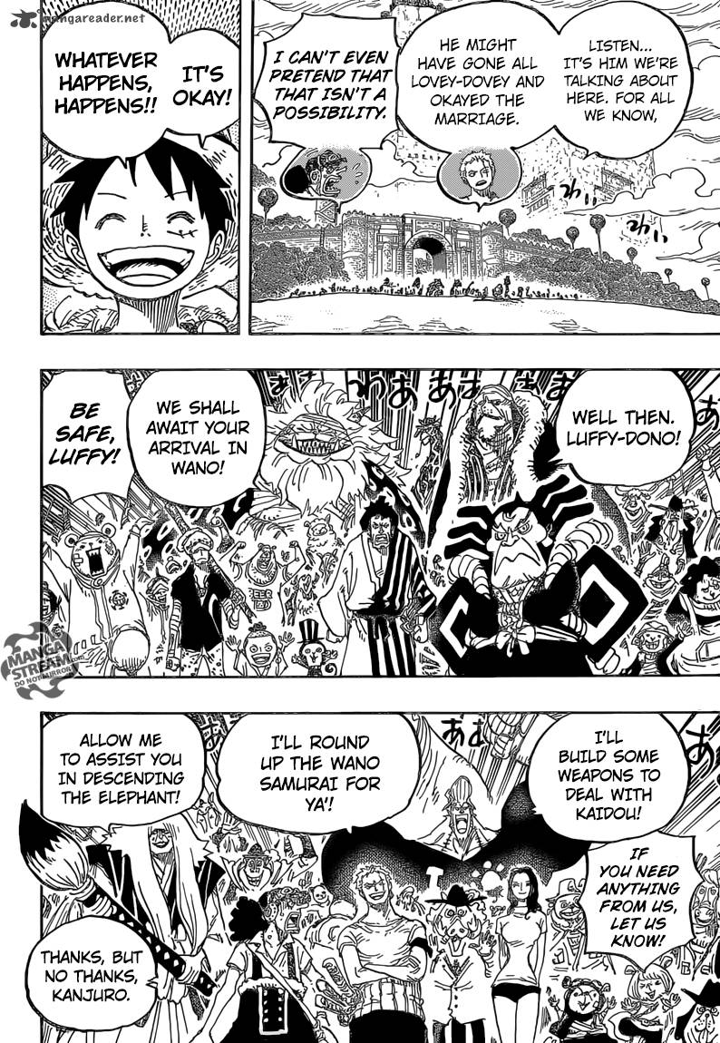 One Piece, Chapter 822 image 016