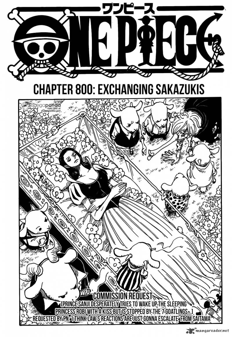 One Piece, Chapter 800 image 001