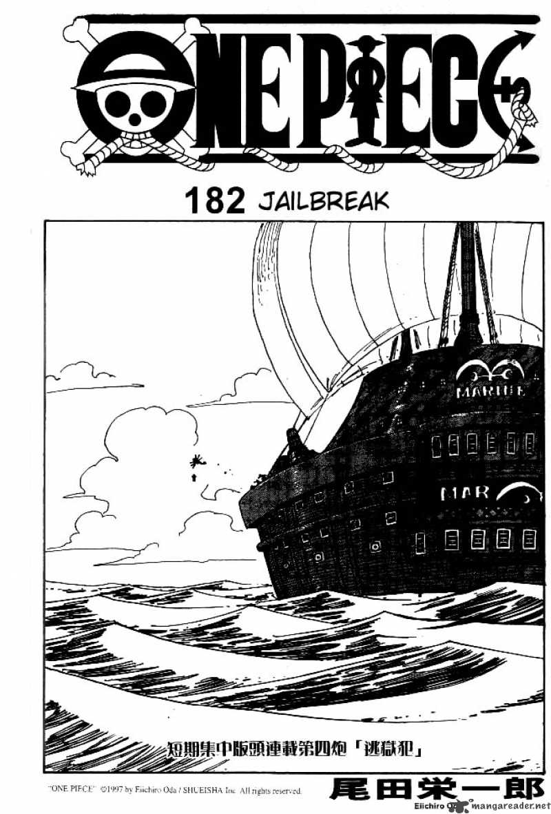 One Piece, Chapter 182 image 001