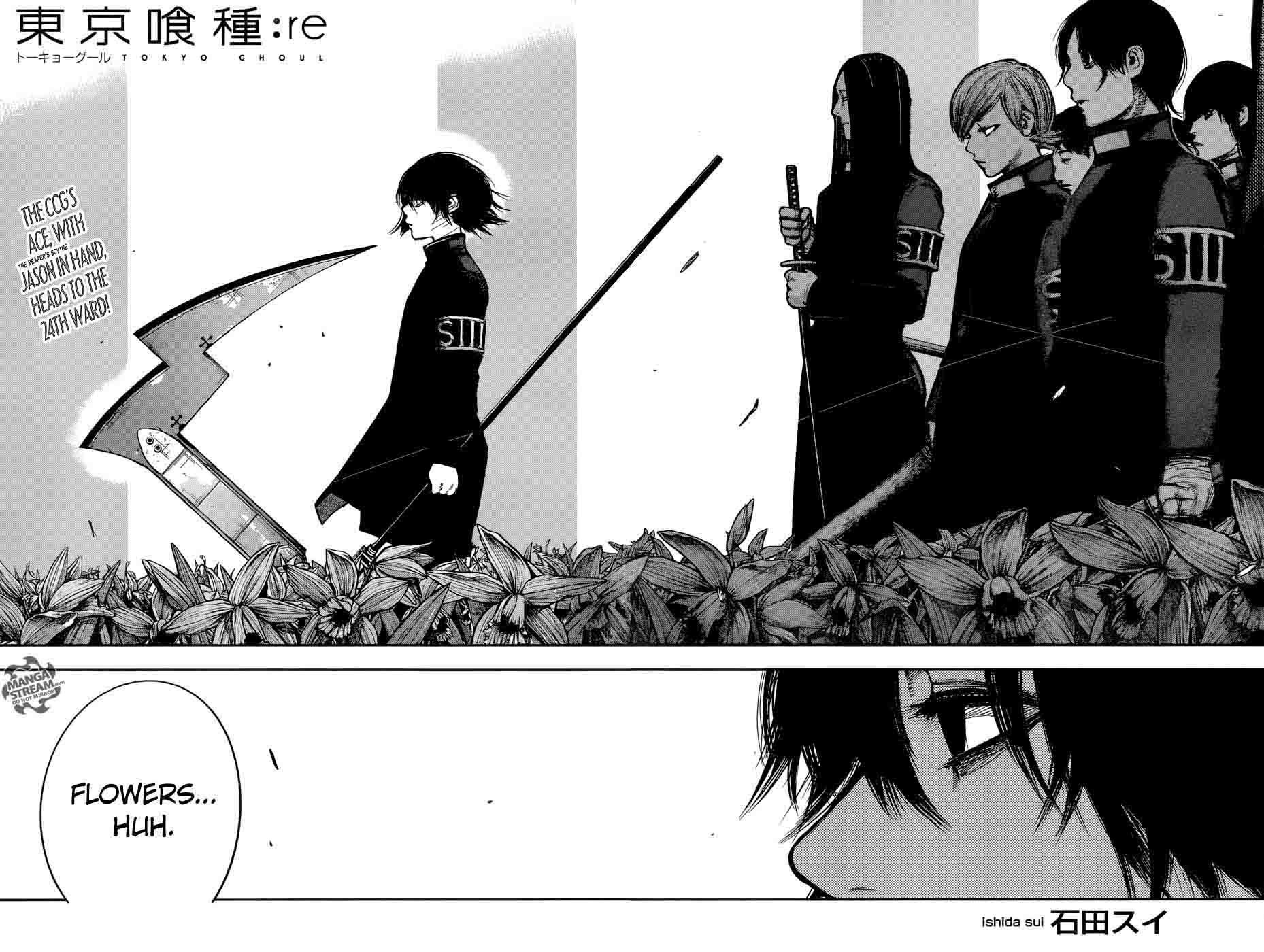 Tokyo Ghoul Re Chapter 140 A Murder By N Tokyo Ghoul Manga Online