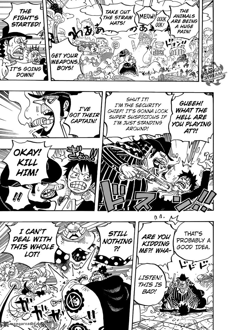 One Piece, Chapter 864 image 009