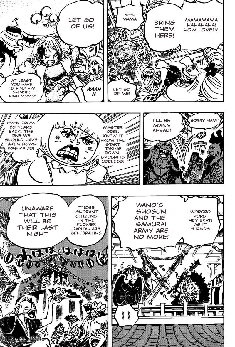 One Piece, Chapter 986 image 006