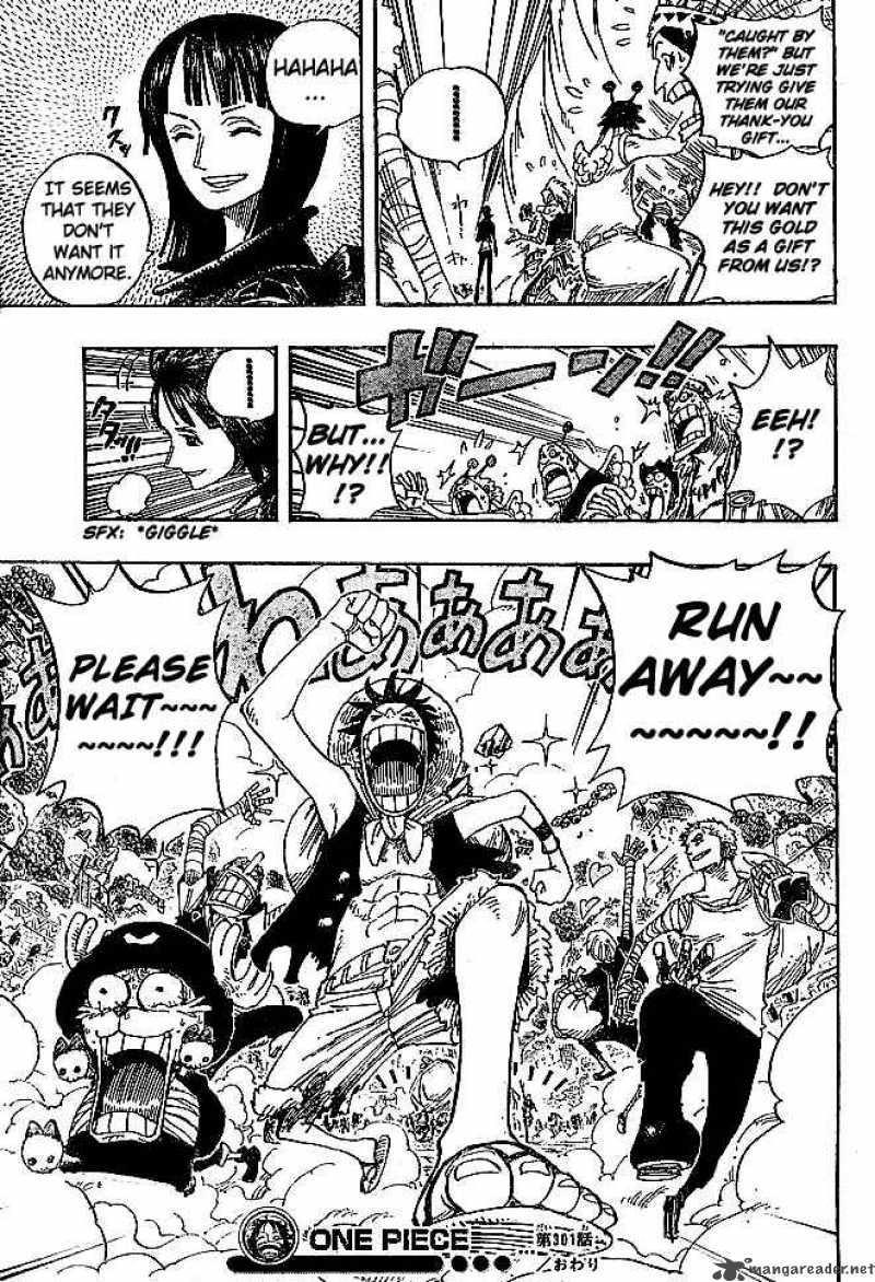 One Piece, Chapter 301 image 019