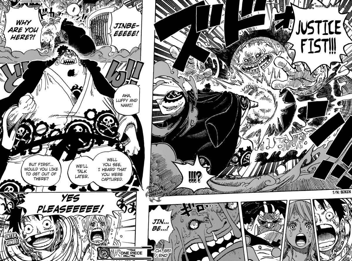 One Piece, Chapter 851 image 015