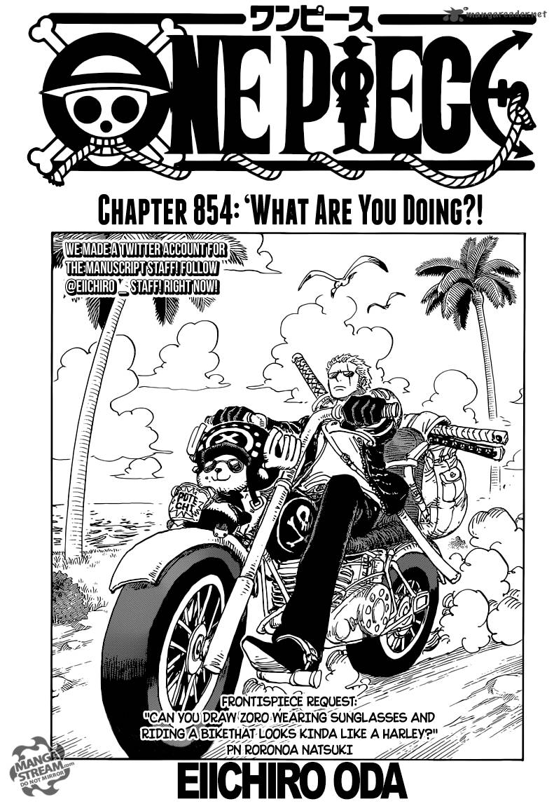 One Piece, Chapter 854 image 001