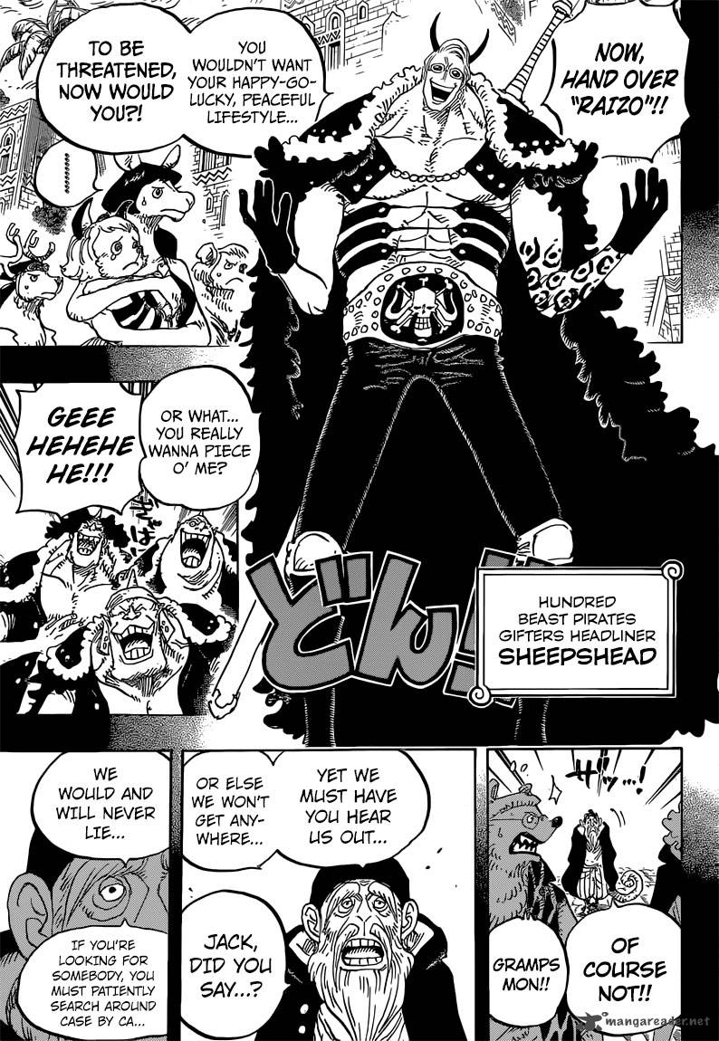 One Piece, Chapter 808 image 007