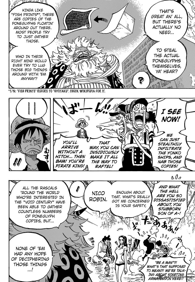 One Piece, Chapter 818 image 010