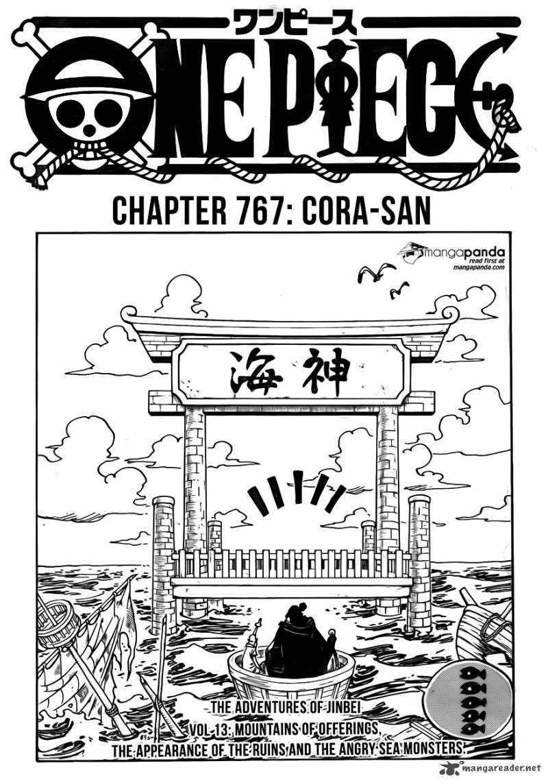 One Piece, Chapter 767 image 001