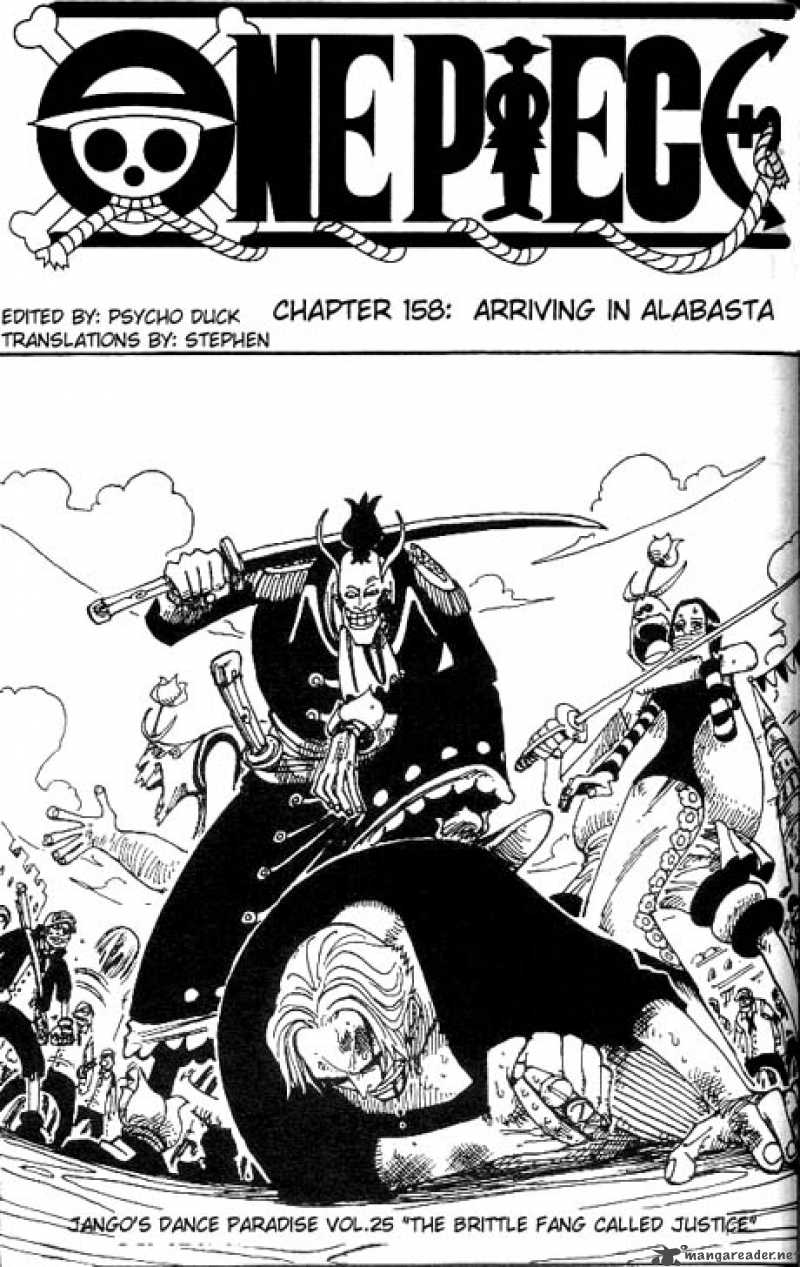 One Piece, Chapter 158 image 001