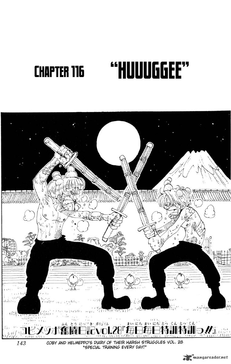 One Piece, Chapter 116 image 001