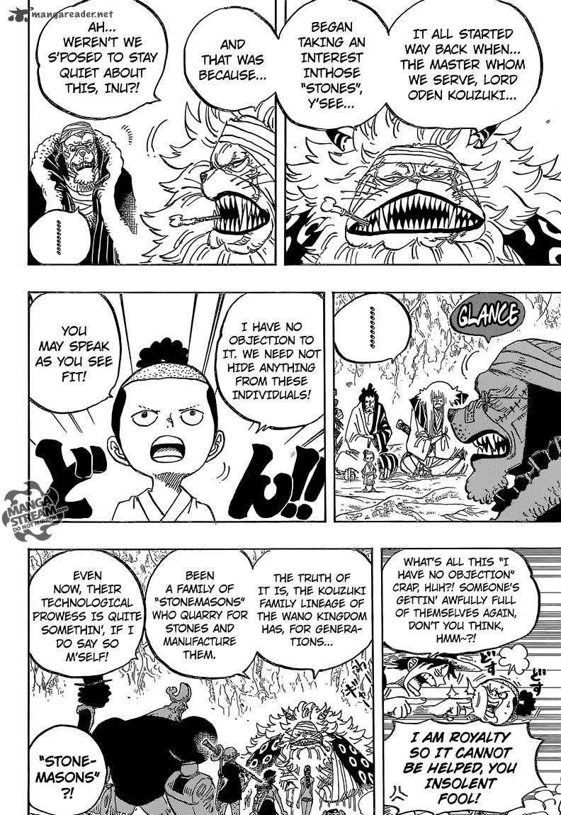 One Piece, Chapter 818 image 012