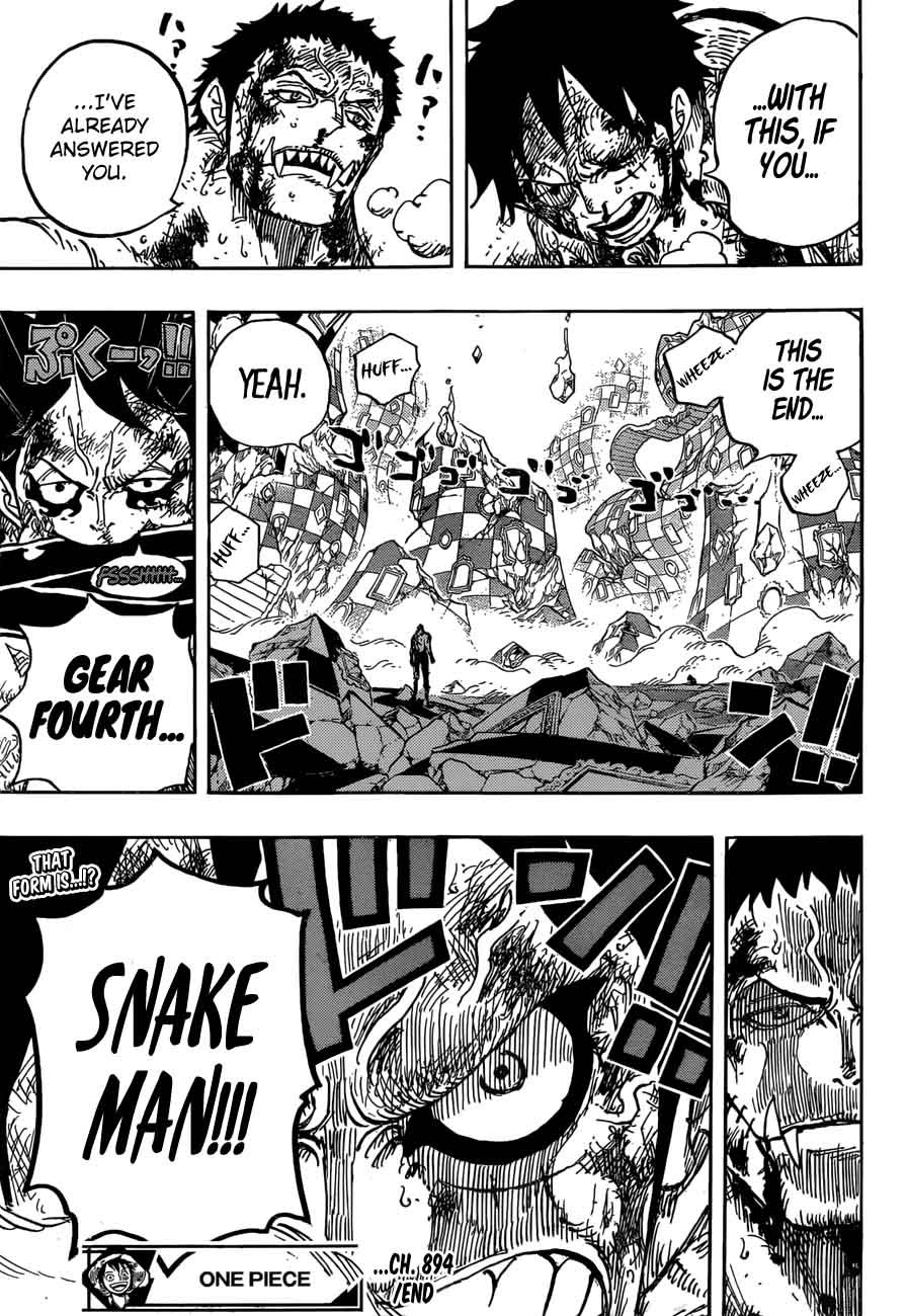 One Piece, Chapter 894 image 016