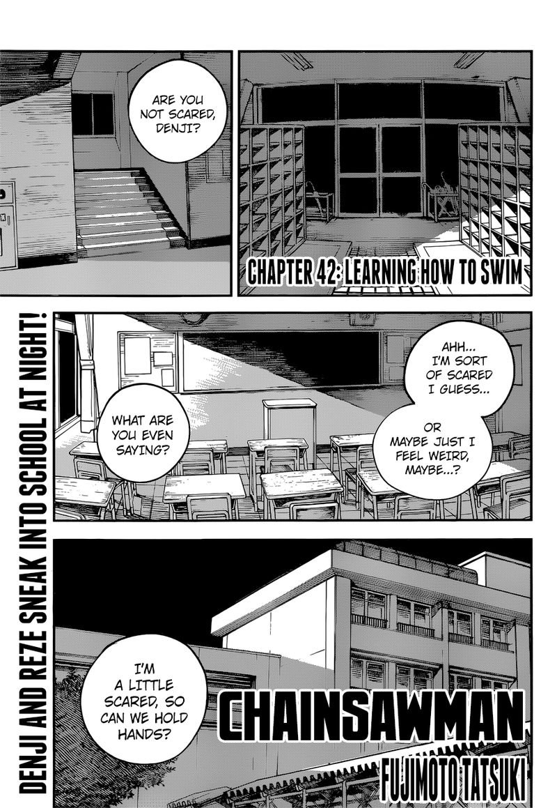 Chainsaw Man, Chapter 42 - Learning How to Swim image 001