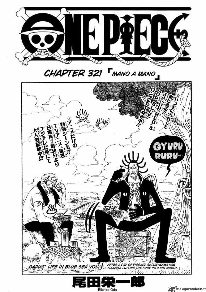 One Piece, Chapter 321 image 001