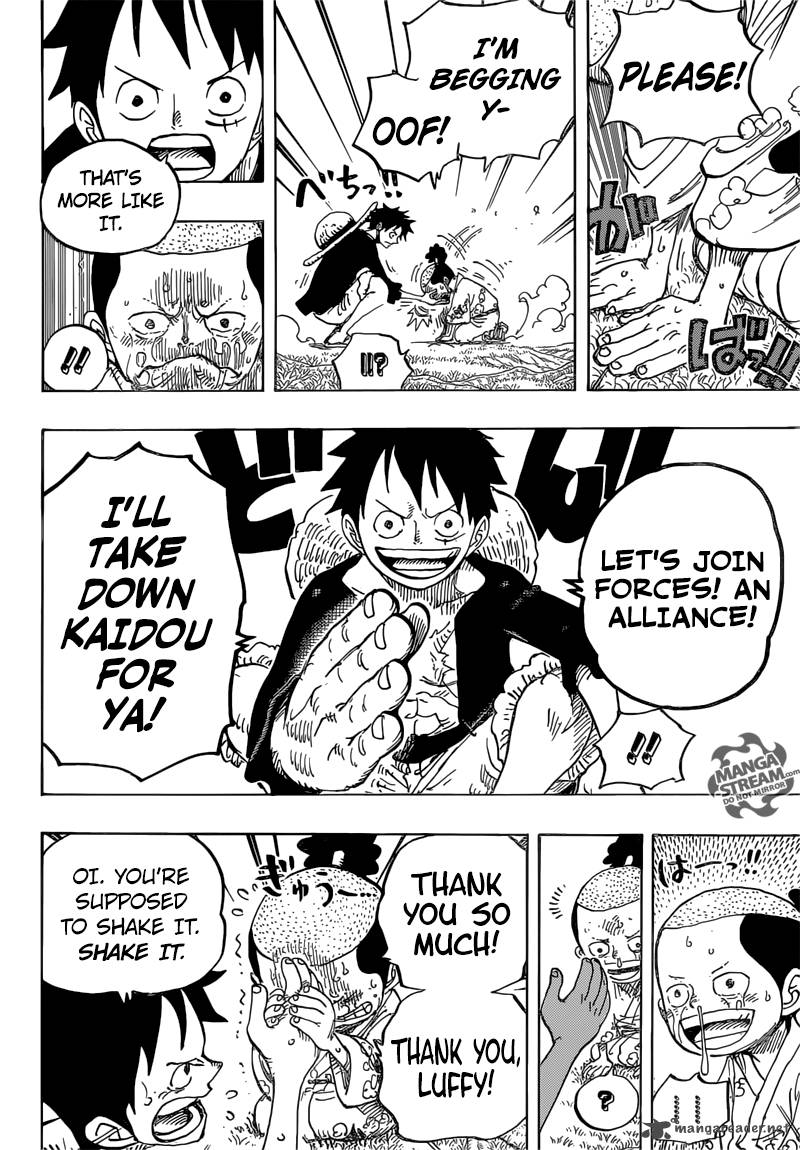 One Piece, Chapter 819 image 014