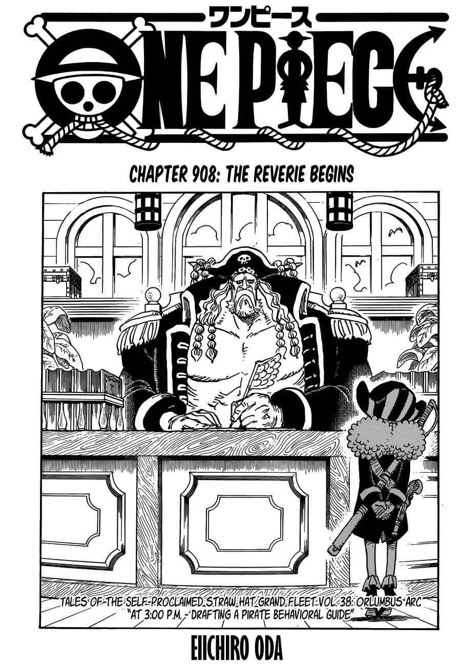 One Piece, Chapter 908 image 001
