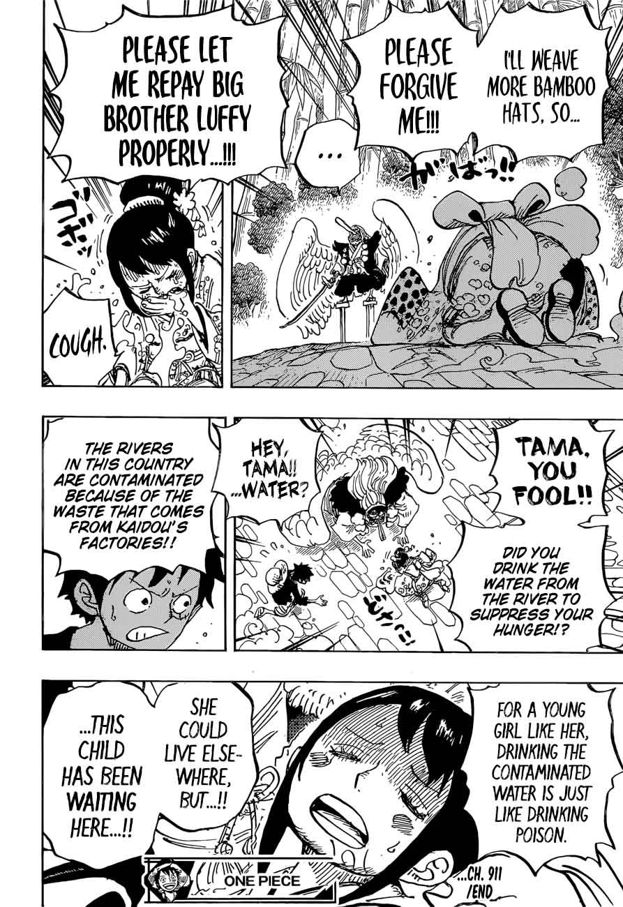 One Piece, Chapter 911 image 016