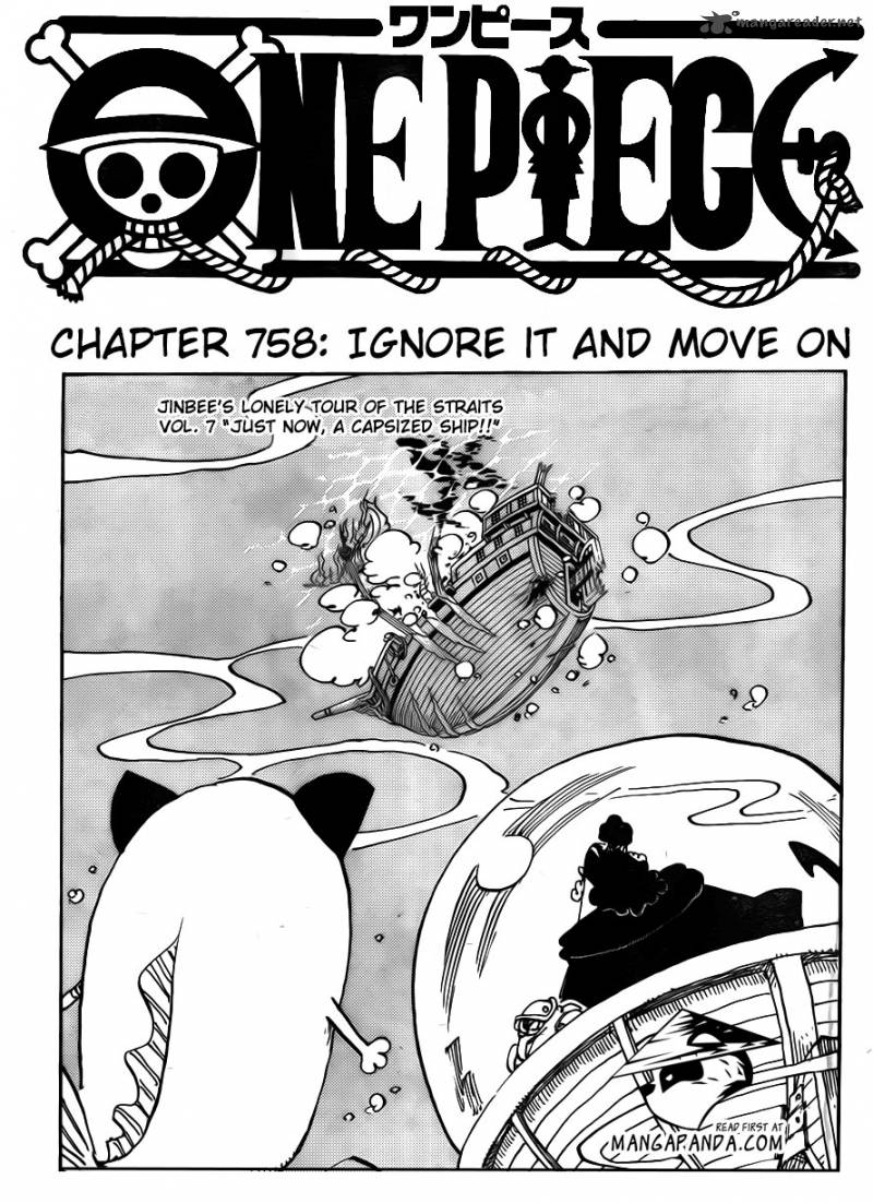 One Piece, Chapter 758 image 003