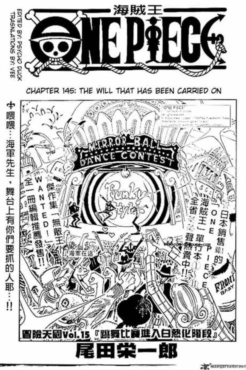 One Piece, Chapter 145 image 001