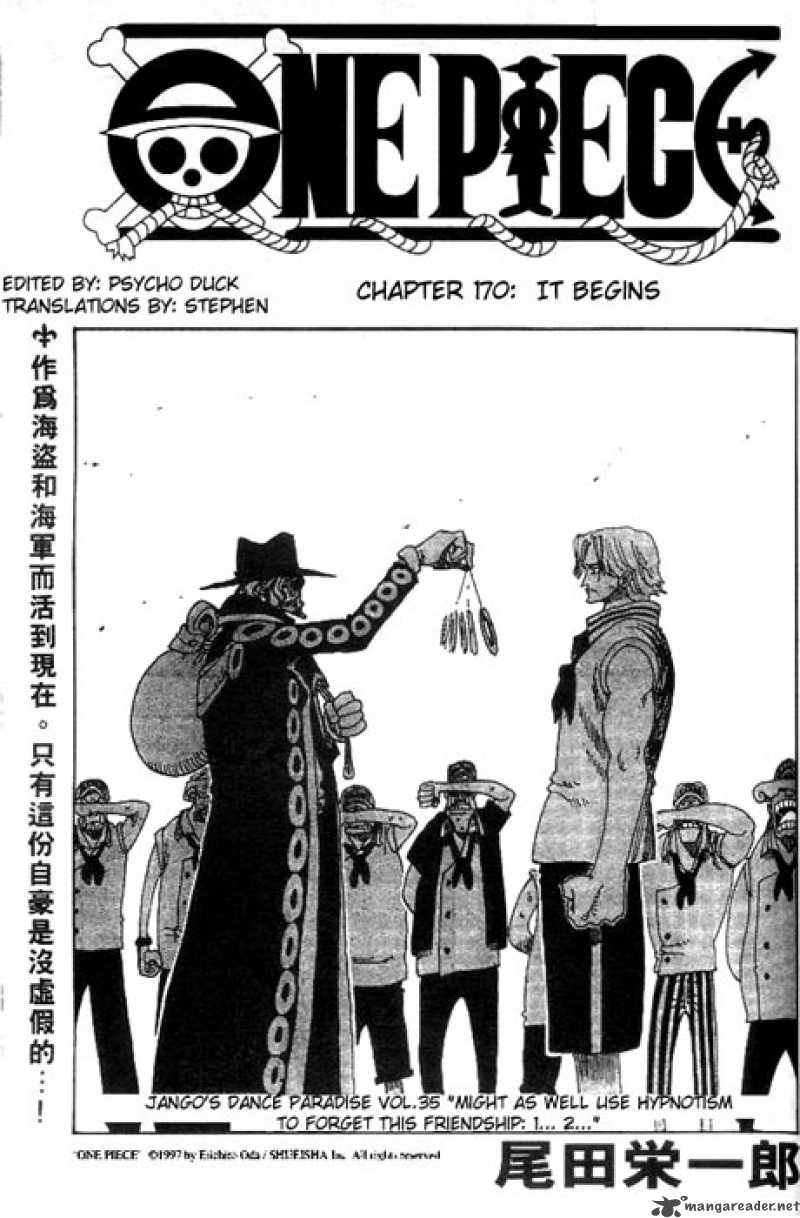One Piece, Chapter 170 image 001