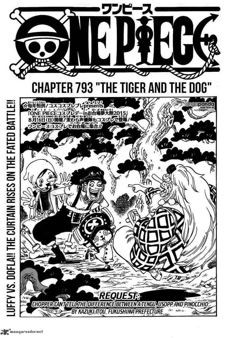 One Piece, Chapter 793 image 001