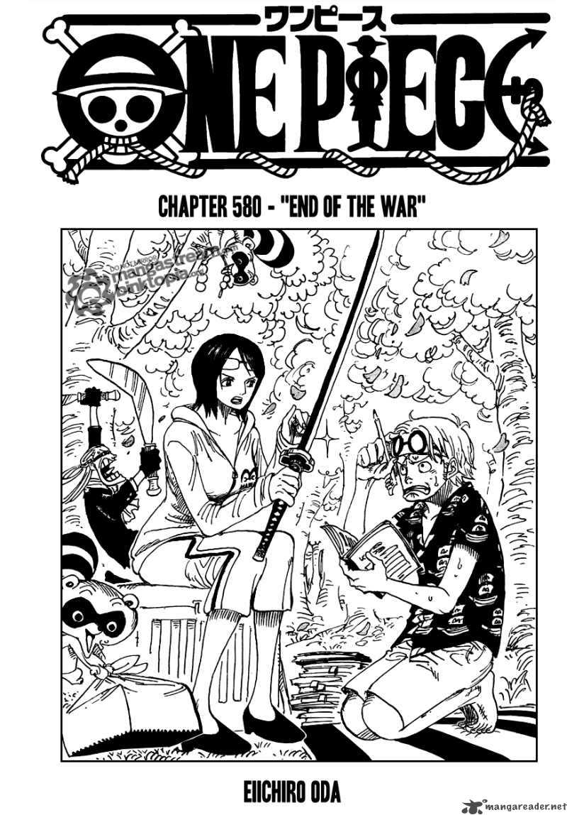 One Piece, Chapter 580 image 001