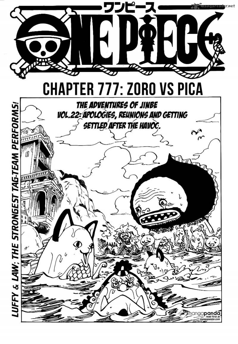 One Piece, Chapter 777 image 001